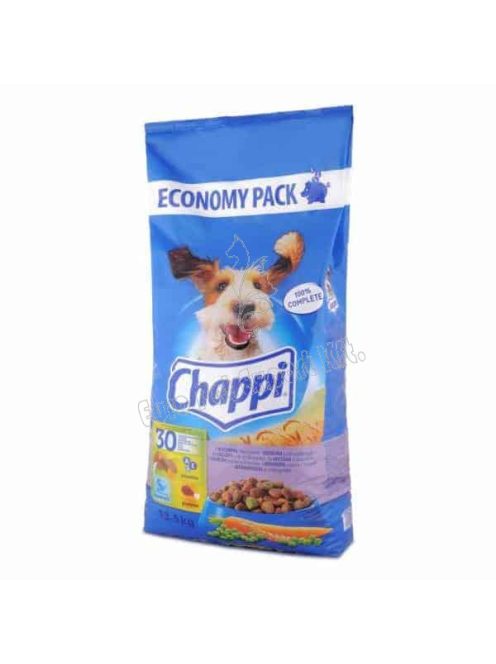 CHAPPI kutyatáp Marha-Csirke-Zöldség ízesítés 13,5kg