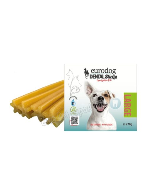 EURO DOG DENTAL STICK  LARGE