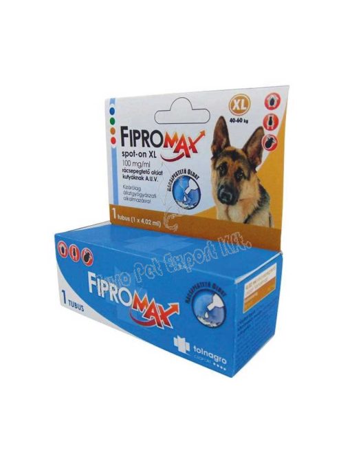 FIPROMAX Spot-on rácseppentő oldat XL nagy testű kutyáknak (4,02ml)