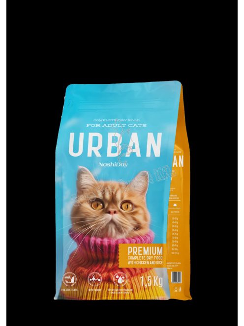 URBAN CAT ADULT 33/12 1,5KG CSIRKE/RIZS