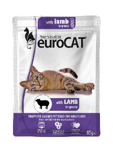EURO CAT POUCH 85G BÁRÁNY