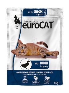 EURO CAT POUCH 85G KACSA