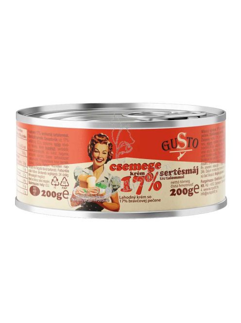 G. Csemege krém 17% sertésmájjal 200g
