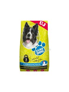EURO DOG SZÁRAZ TÁP 3KG CSIRKE 