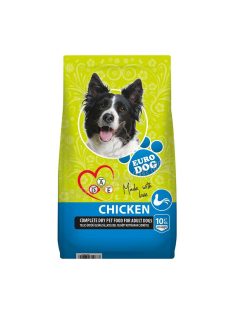 EURO DOG SZÁRAZ TÁP 10KG CSIRKE 