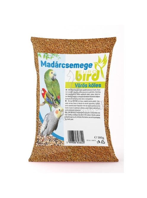 EURO BIRD MADÁR ELESÉG 500G VÖRÖS KÖLES