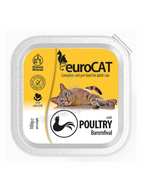 EURO CAT ALUTÁLKA 100G BAROMFI