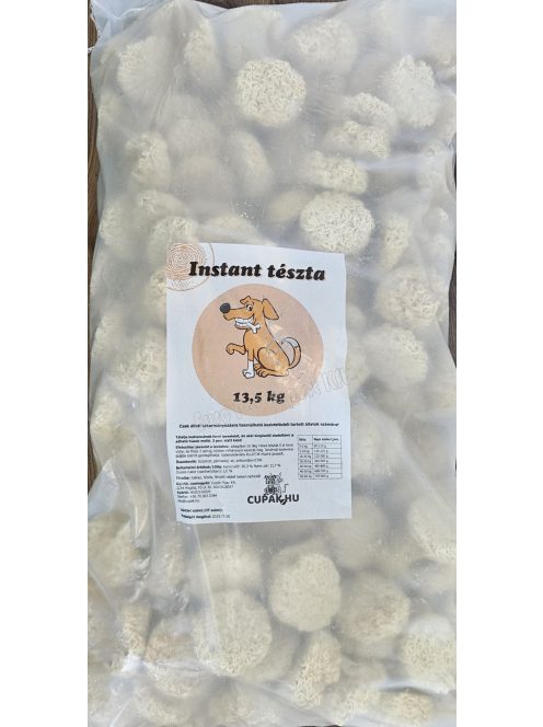 INSTANT TÉSZTA  13,5KG NATÚR