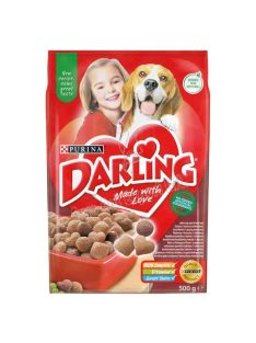   Darling teljes értékű állateledel felnőtt kutyák számára marha és csirke ízletes keverékével 500g