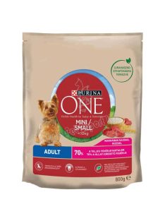   Purina One Mini Adult marhában gazdag száraz kutyaeledel 800g