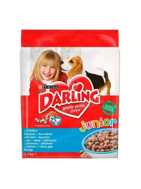 DARLING JUNIOR Csirkés ízesítésű 2,5kg