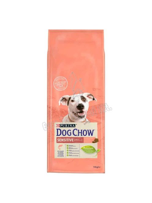 Dog Chow Sensitive száraz kutyaeledel lazaccal 14kg