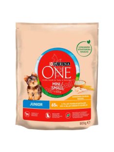   Purina One Mini Junior csirkében gazdag száraz kutyaeledel 800g