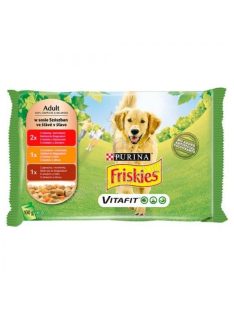 Friskies Vitafit Adult Marha/Csirke/Bárány 4x100g