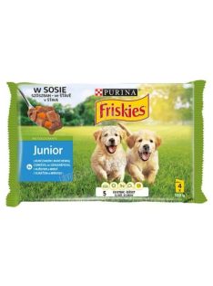 Friskies Vitafit Junior Csirke répával szószban 4x100g