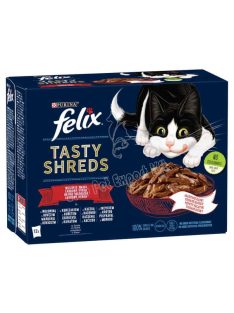   Felix Shreds Házias Válogatás nedves macskaeledel szószban 12 x 80g