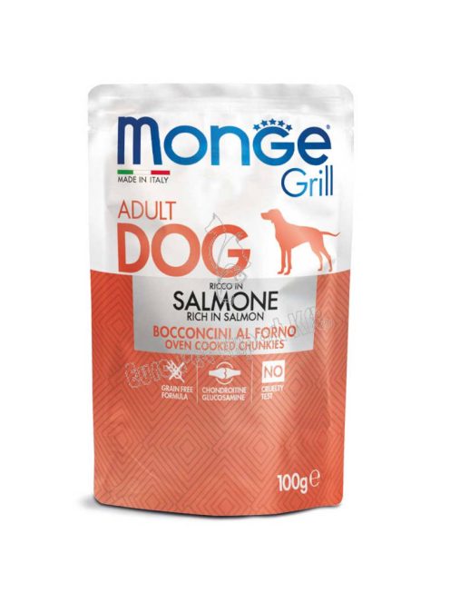 MONGE Dog Grill Lazac 100g