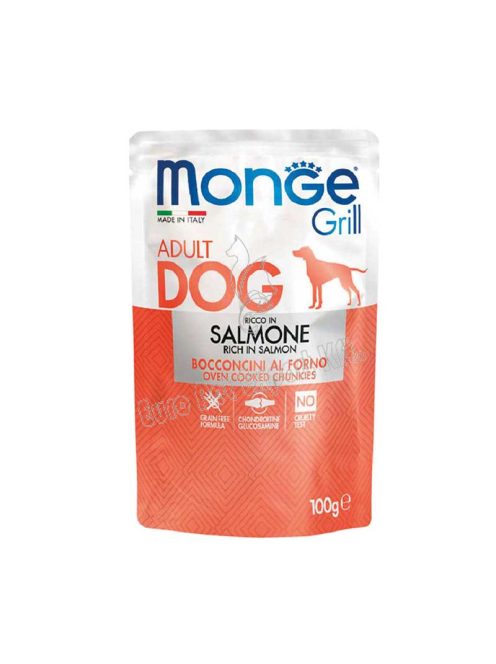 MONGE Dog Grill Lazac 100g