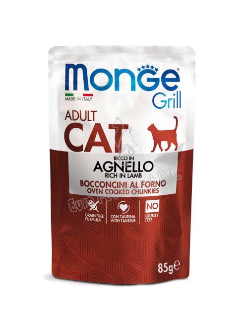 Monge Cat Grill Alutasak Bárány zselében 85g