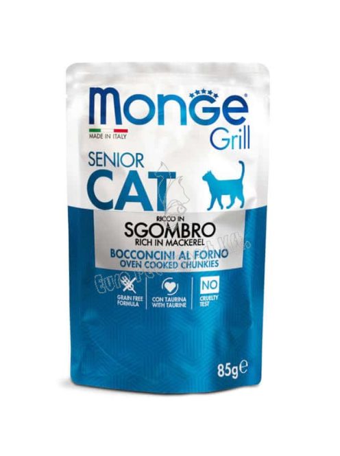 Monge Cat Grill Senior Makréla 85g