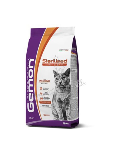 GEMON CAT DRY ADULT 2KG STERIL PULYKA