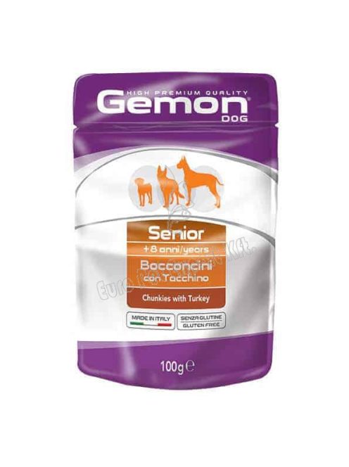 Gemon Dog Alutasakos Senior Pulyka 100g