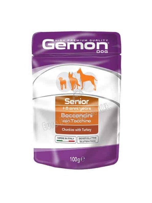 Gemon Dog Alutasakos Senior Pulyka 100g