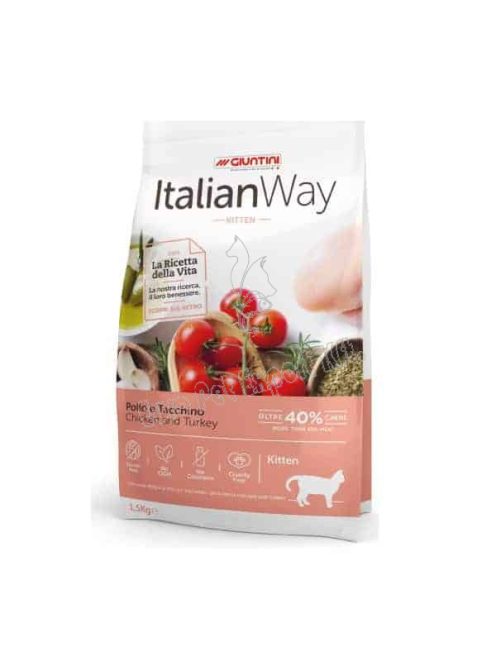 ITALIAN WAY CAT KITTEN CSIRKE-PULYKA 1,5kg