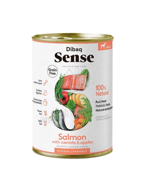 Dibaq Sense DOG Cans SALMON 380G LAZACOS