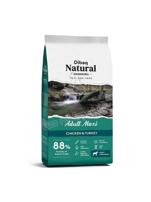 NATURAL MOMENTS DOG ADULT MAXI 15KG NAGYTESTŰ