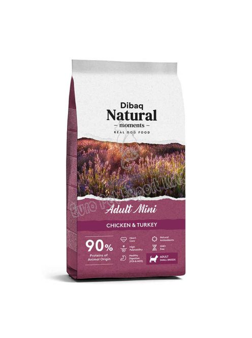 NATURAL MOMENTS DOG MINI 3KG KISTESTŰ KUTYÁ