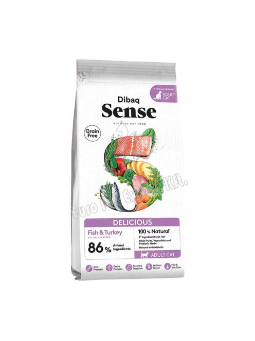 Dibaq Sense CAT Grain Free DELICIOU 6,0 kg Hal-Pulyka