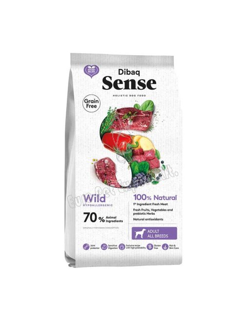 Dibaq Sense DOG GF WILD 2kg VADDISZ-SZARVA