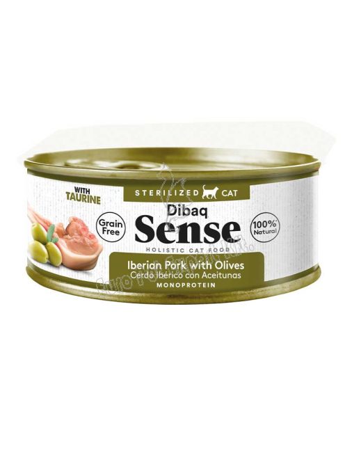 Dibaq Sense CAT GF STERIL IBER PORK 70g IBÉRIAI SERTÉS