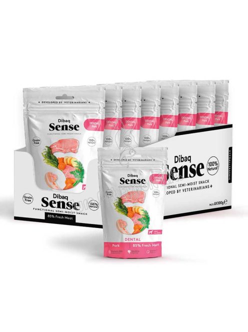 Dibaq Sense DOG Snack DENTAL PORK 100G SERTÉS