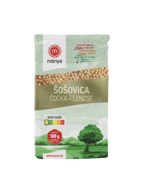 G. MÁNYA Étkezési lencse 500g
