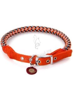 JK Animals Nyakörv kutyáknak M 15mm/44-53cm Narancs