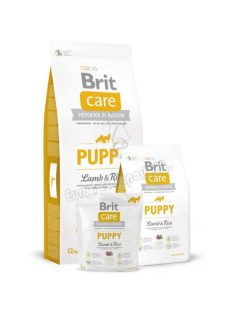   Brit Care Hipoallergén eledel minden méretű kölyökkutyáknak - bárány és rizs 3kg