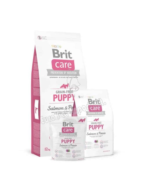 Brit Care PUPPY Gabonamentes lazac és burgonya 12kg