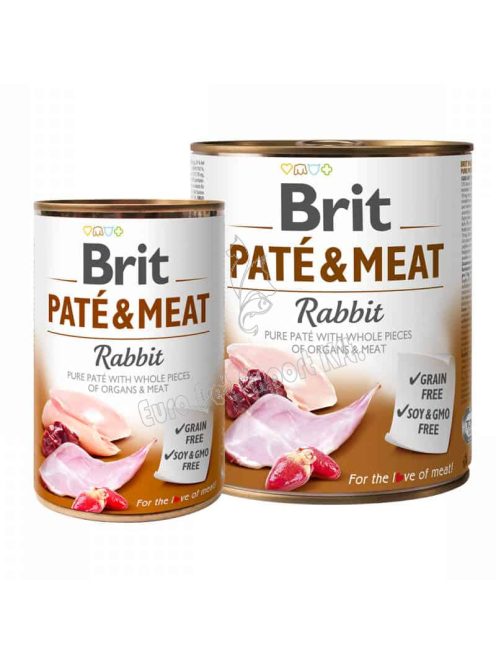 Brit Paté & Meat Konzerv nyúlhús 400g