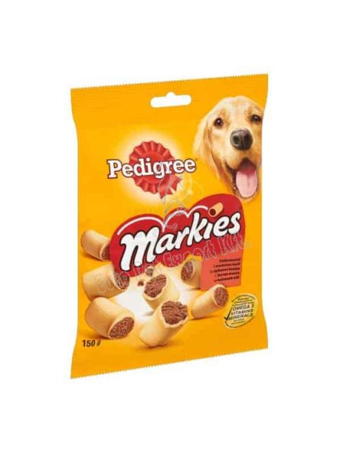 PEDIGREE MARKIES 150g - Jutalomkeksz kutyák számára ízletes töltelékkel